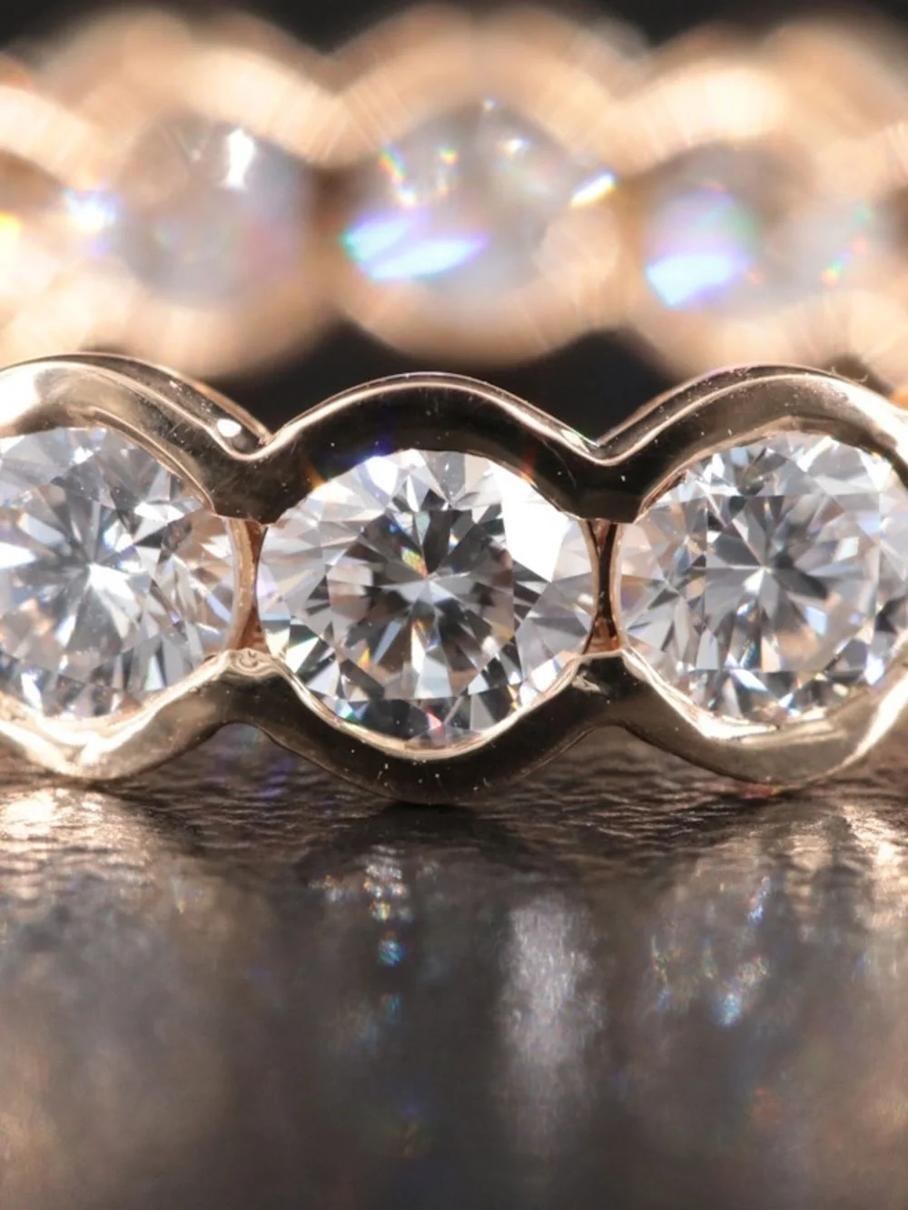 💎14kt 4.08 CTW Lab Grown Diamond Eternity Band💎